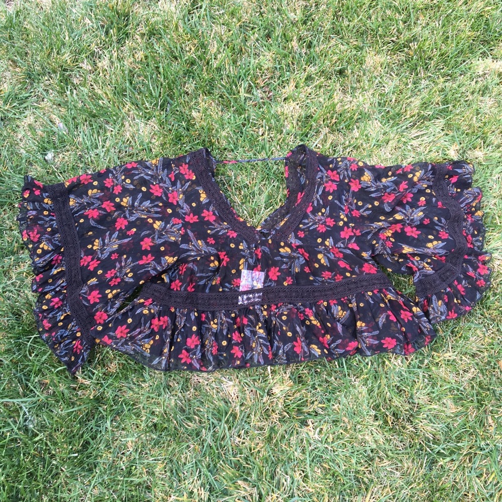 Free people floral top